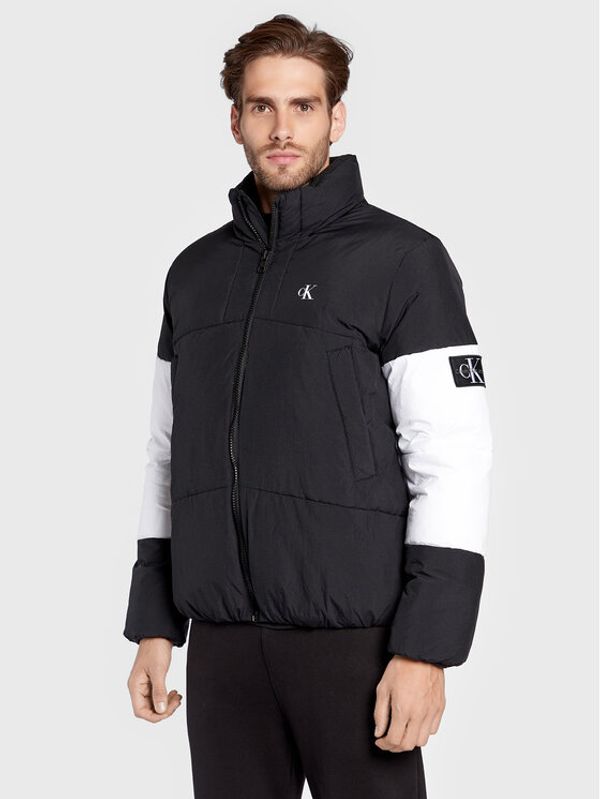 Calvin Klein Jeans Calvin Klein Jeans Пухено яке J30J321972 Черен Regular Fit