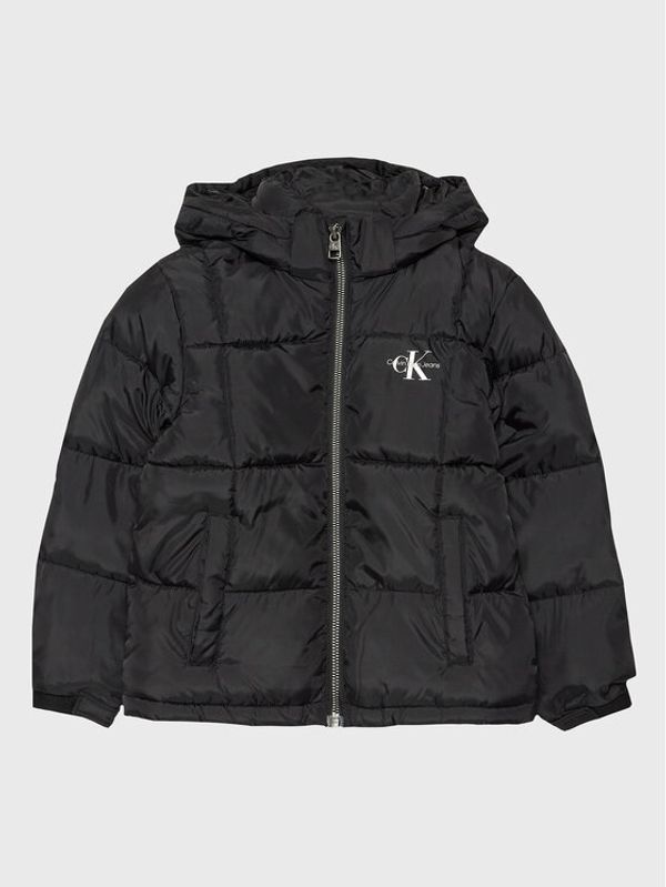 Calvin Klein Jeans Calvin Klein Jeans Пухено яке Quilted IG0IG01549 Черен Regular Fit