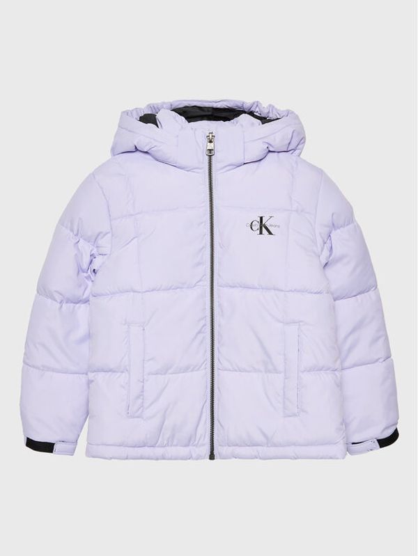 Calvin Klein Jeans Calvin Klein Jeans Пухено яке Quilted IG0IG01549 Виолетов Regular Fit