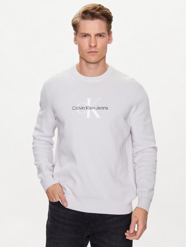 Calvin Klein Jeans Calvin Klein Jeans Пуловер J30J323295 Сив Regular Fit