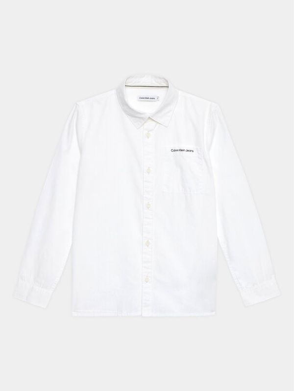 Calvin Klein Jeans Calvin Klein Jeans Риза Ceremony IB0IB01737 Бял Regular Fit