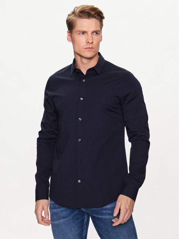 Calvin Klein Jeans Calvin Klein Jeans Риза J30J319065 Тъмносин Slim Fit