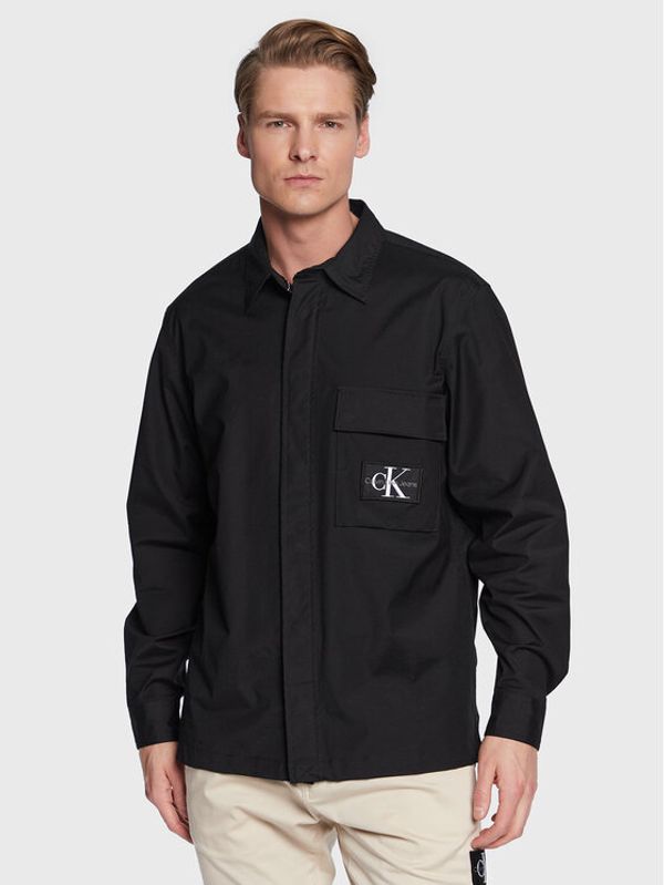 Calvin Klein Jeans Calvin Klein Jeans Риза J30J323216 Черен Regular Fit