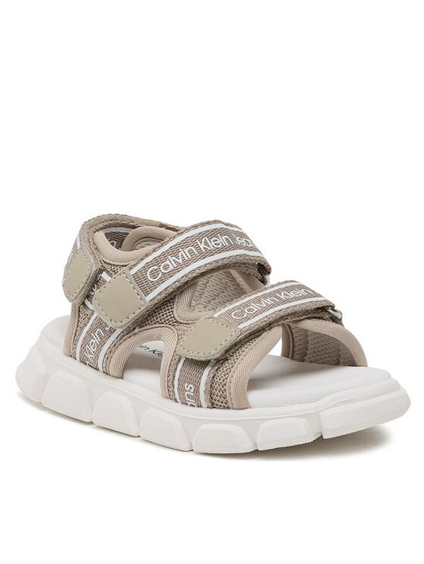 Calvin Klein Jeans Calvin Klein Jeans Сандали Velcro Sandal V1B2-80610-0211 S Бежов