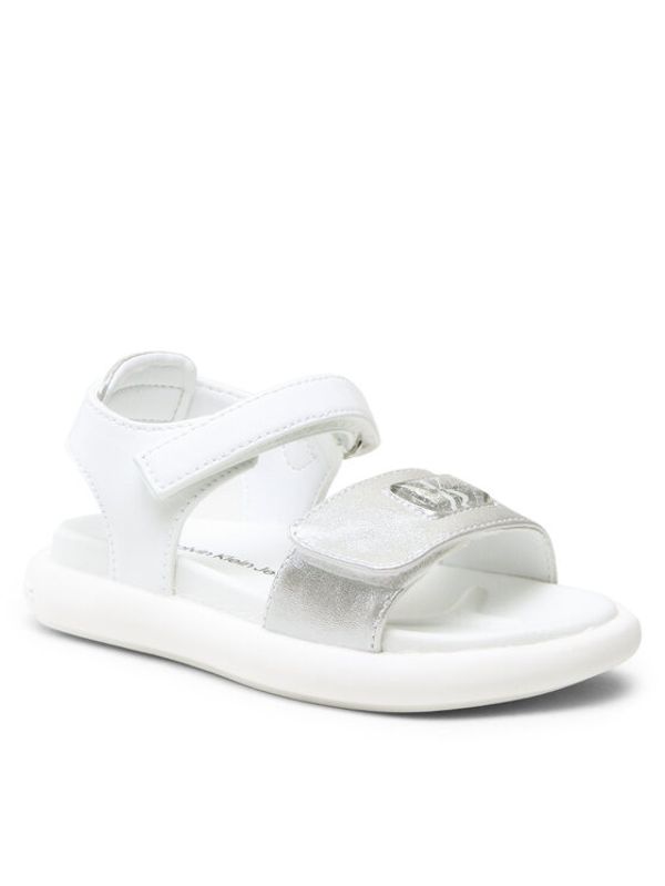 Calvin Klein Jeans Calvin Klein Jeans Сандали Velcro Sandal V3A2-80496-1598 S Сребрист