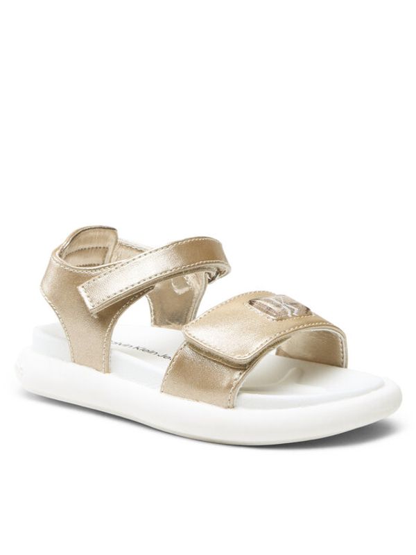 Calvin Klein Jeans Calvin Klein Jeans Сандали Velcro Sandal V3A2-80497-1599 S Златист