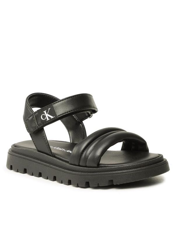 Calvin Klein Jeans Calvin Klein Jeans Сандали Velcro Sandal V4A2-80512-1614 Черен