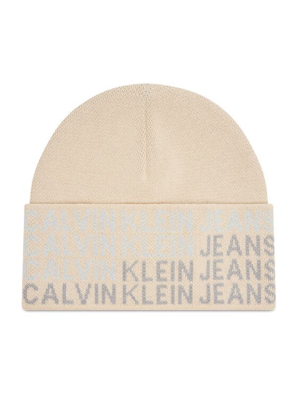 Calvin Klein Jeans Calvin Klein Jeans Шапка Beanie K60K608677 Бежов
