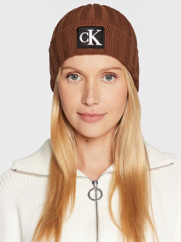 Calvin Klein Jeans Calvin Klein Jeans Шапка Monogram IU0IU00346 Кафяв