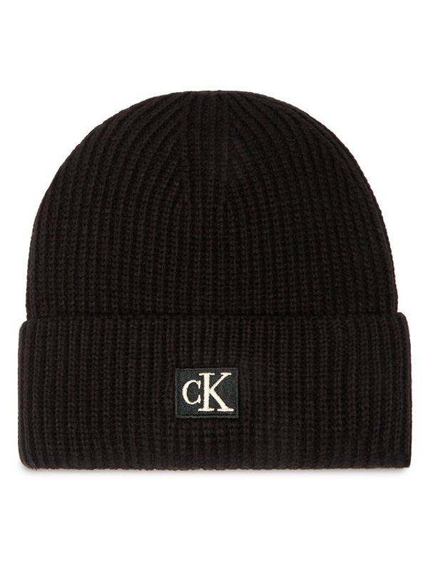 Calvin Klein Jeans Calvin Klein Jeans Шапка Monogram IU0IU00440 Черен