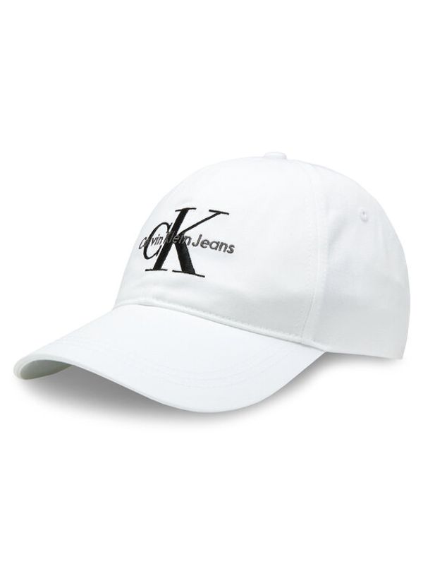 Calvin Klein Jeans Calvin Klein Jeans Шапка с козирка K60K610280 Бял