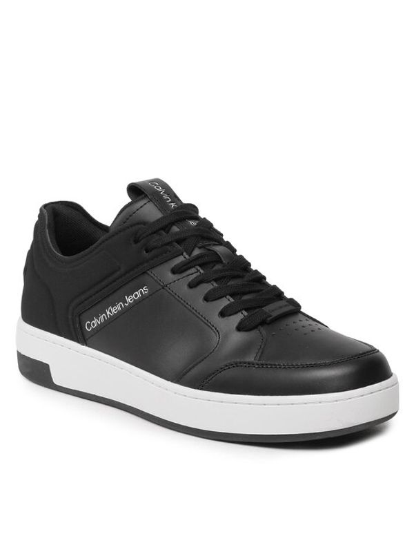 Calvin Klein Jeans Calvin Klein Jeans Сникърси Basket Cupsole High/Low Freq YM0YM00611 Черен