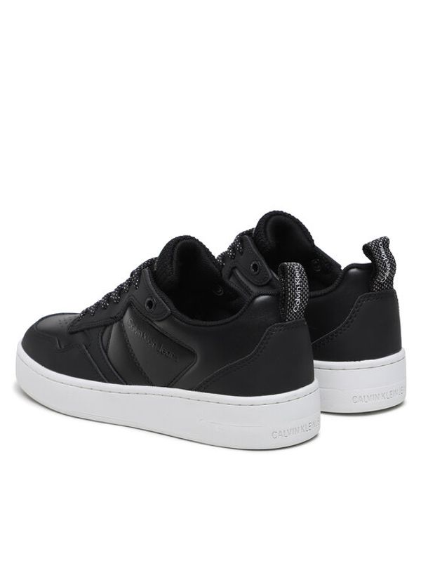 Calvin Klein Jeans Calvin Klein Jeans Сникърси Basket Cupsole Laceu YW0YW01050 Черен