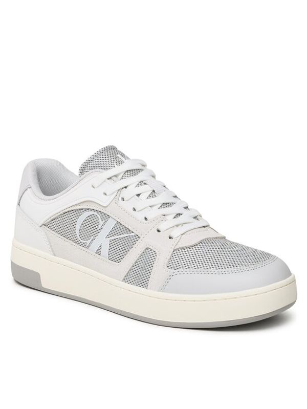 Calvin Klein Jeans Calvin Klein Jeans Сникърси Basket Cupsole Laceup Mix YM0YM00707 Сив