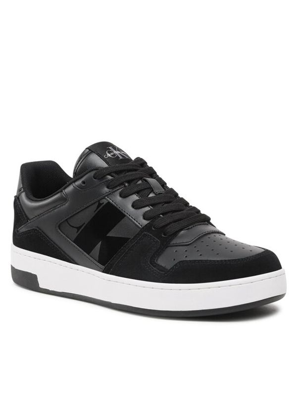 Calvin Klein Jeans Calvin Klein Jeans Сникърси Basket Cupsole Low Lace Mod Vint YM0YM00709 Черен