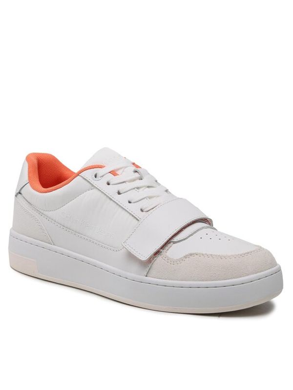 Calvin Klein Jeans Calvin Klein Jeans Сникърси Basket Cupsple Velcro Softny YM0YM00609 Бял