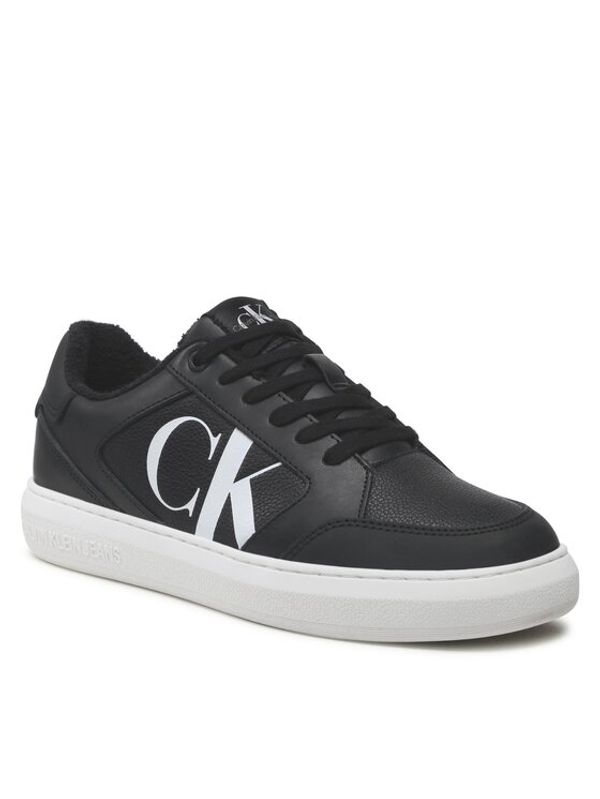 Calvin Klein Jeans Calvin Klein Jeans Сникърси Casual Cupsole Lth-Pu Mono YM0YM00573 Черен