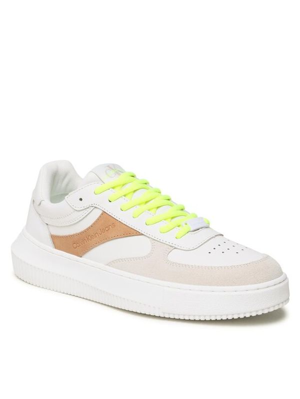 Calvin Klein Jeans Calvin Klein Jeans Сникърси Chunky Cupsole Gel Backtab Fluo YM0YM00673 Бежов