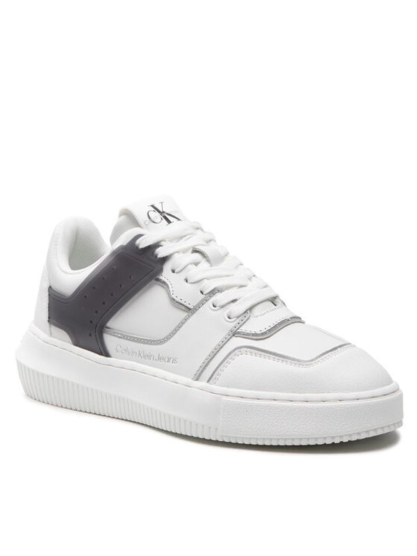 Calvin Klein Jeans Calvin Klein Jeans Сникърси Chunky Cupsole Laceup Low Tpu M YW0YW00812 Бял