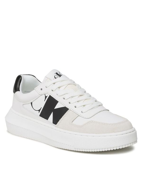 Calvin Klein Jeans Calvin Klein Jeans Сникърси Chunky Cupsole Low Mod Vint YW0YW01046 Бял