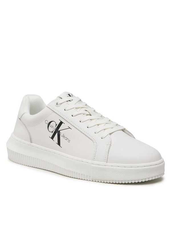 Calvin Klein Jeans Calvin Klein Jeans Сникърси Chunky Cupsole Mono Lh YM0YM00681 Бял