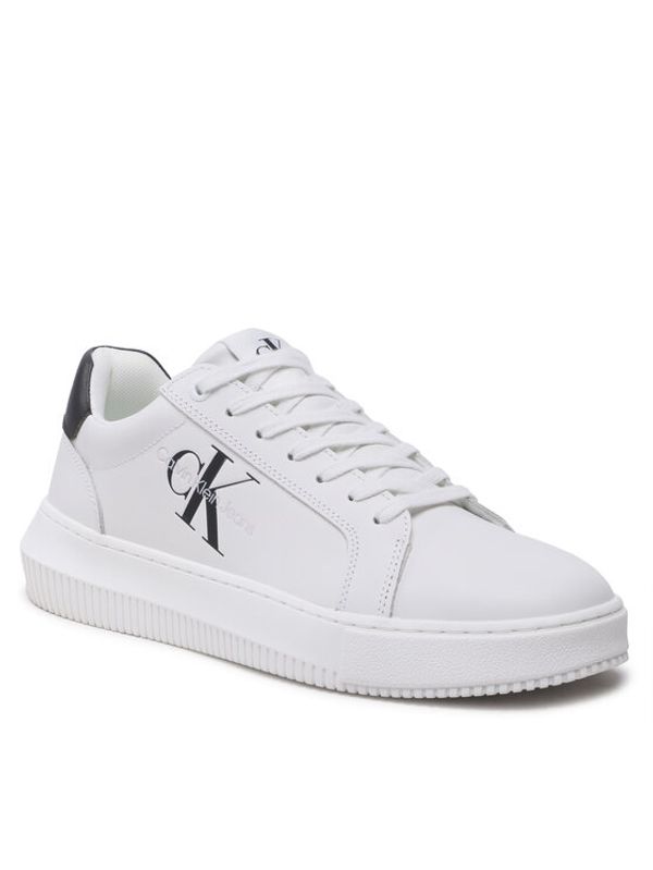 Calvin Klein Jeans Calvin Klein Jeans Сникърси Chunky Cupsole Monologo YM0YM00681 Бял