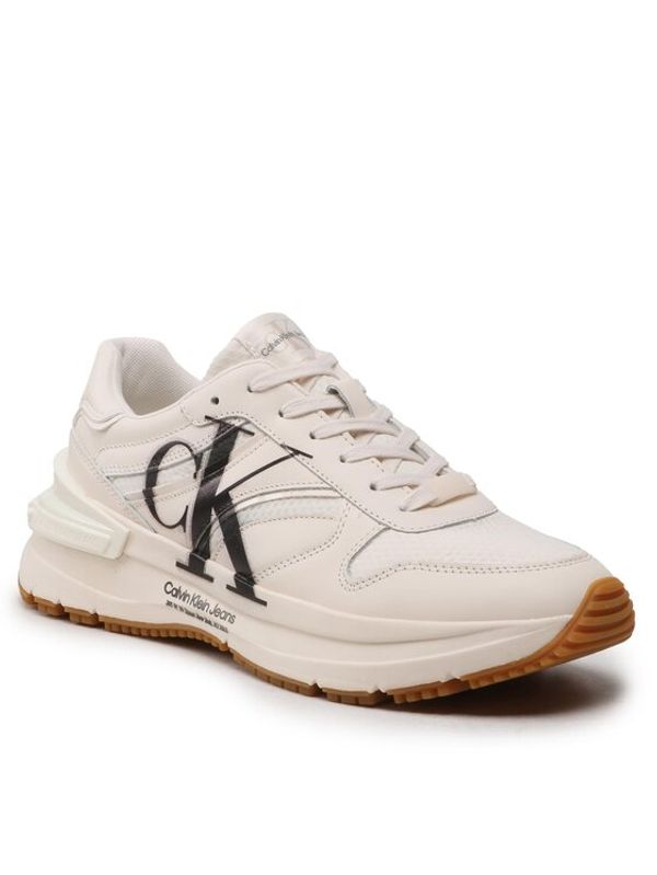 Calvin Klein Jeans Calvin Klein Jeans Сникърси Chunky Runner Oversized Brand YM0YM00634 Бял