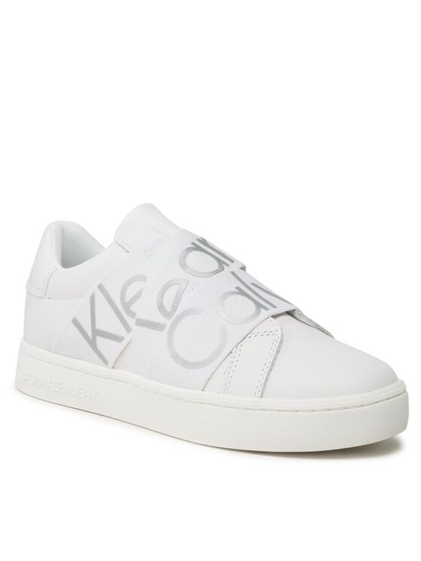 Calvin Klein Jeans Calvin Klein Jeans Сникърси Classic Cupsole Elast Webbing YW0YW00911 Бял