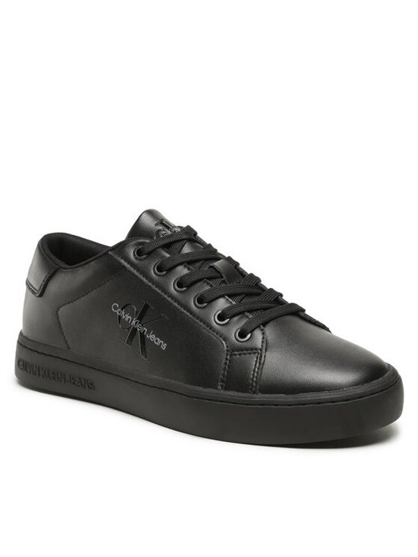 Calvin Klein Jeans Calvin Klein Jeans Сникърси Classic Cupsole Laceup Low Lth YM0YM00491 Черен
