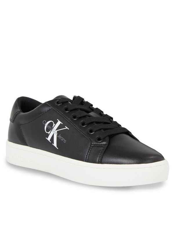 Calvin Klein Jeans Calvin Klein Jeans Сникърси Classic Cupsole Laceup Lth Wn YW0YW01269 Черен
