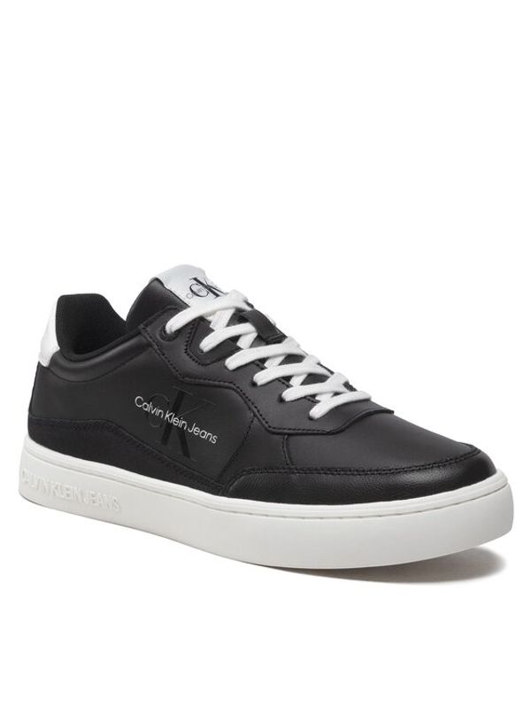 Calvin Klein Jeans Calvin Klein Jeans Сникърси Classic Cupsole Lth-Su Mono YM0YM00432 Черен