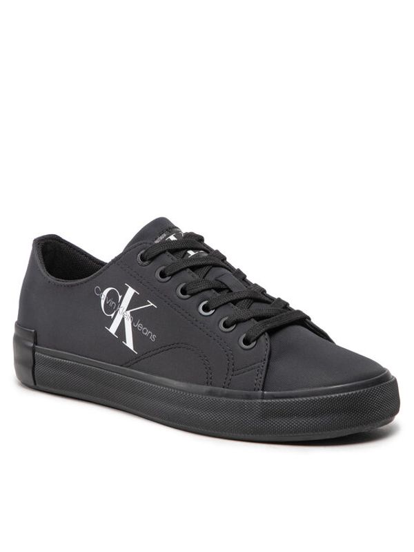 Calvin Klein Jeans Calvin Klein Jeans Сникърси Ess Vulcanized Laceup Low Ny YW0YW00756 Черен