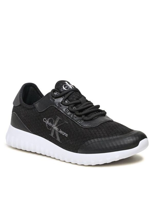 Calvin Klein Jeans Calvin Klein Jeans Сникърси Eva Runner Monologo YM0YM00584 Черен