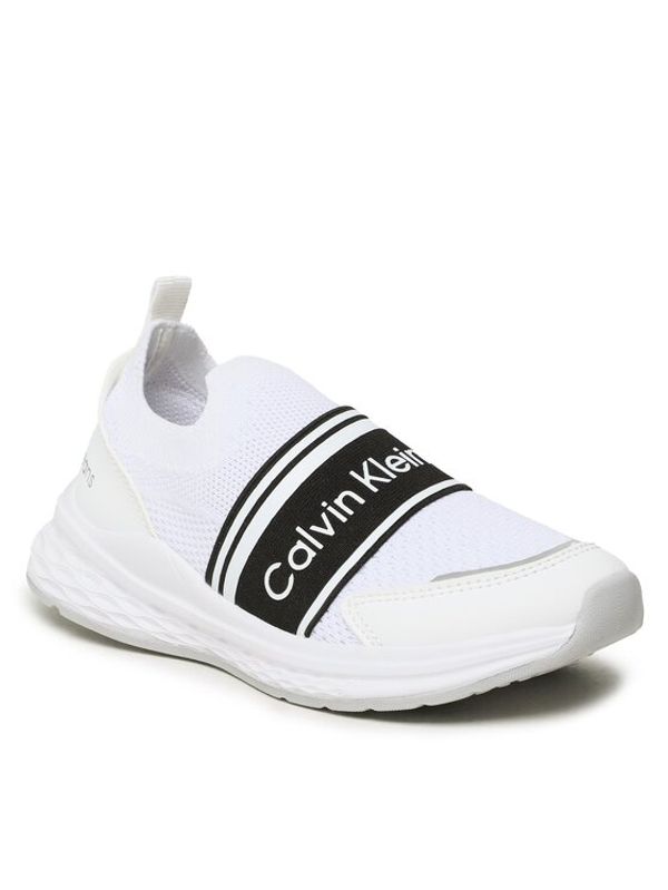 Calvin Klein Jeans Calvin Klein Jeans Сникърси Low Cut Easy-On Sneaker V3B9-80594-0308 M Бял