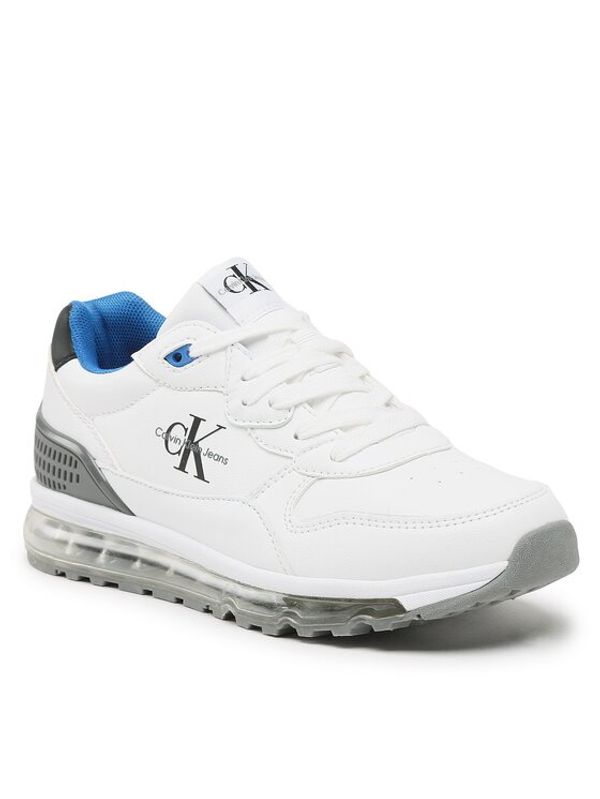 Calvin Klein Jeans Calvin Klein Jeans Сникърси Low Cut Lace-Up Sneaker V3B9-80388-0289 M Бял