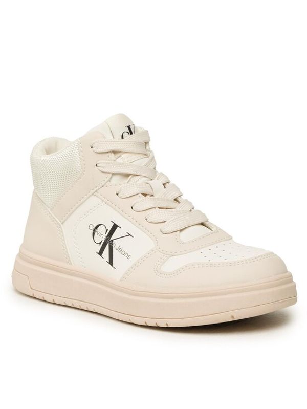 Calvin Klein Jeans Calvin Klein Jeans Сникърси Low Cut Lace-Up V3X9-80555-1355 M Бежов