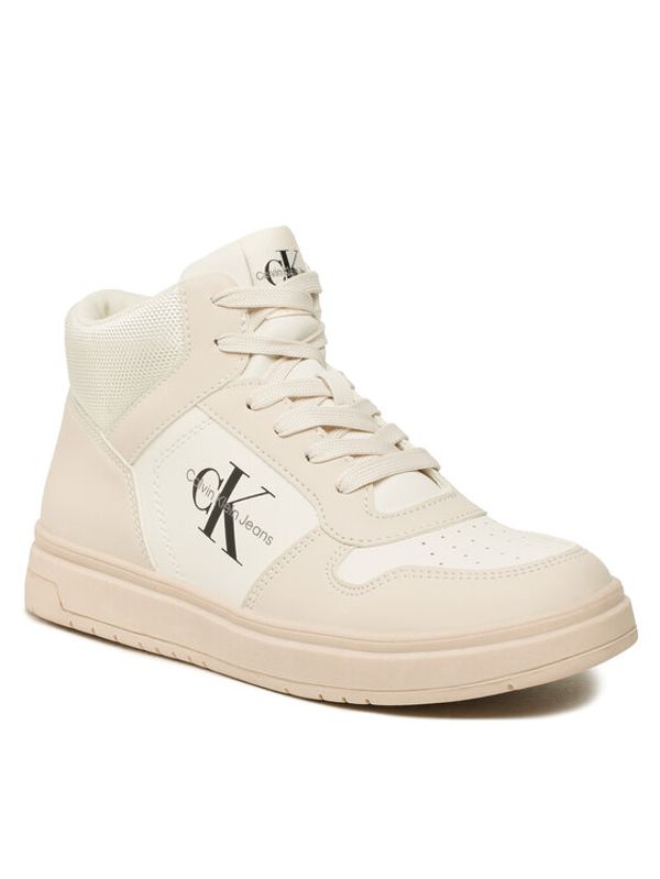 Calvin Klein Jeans Calvin Klein Jeans Сникърси Low Cut Lace-Up V3X9-80555-1355 S Бежов