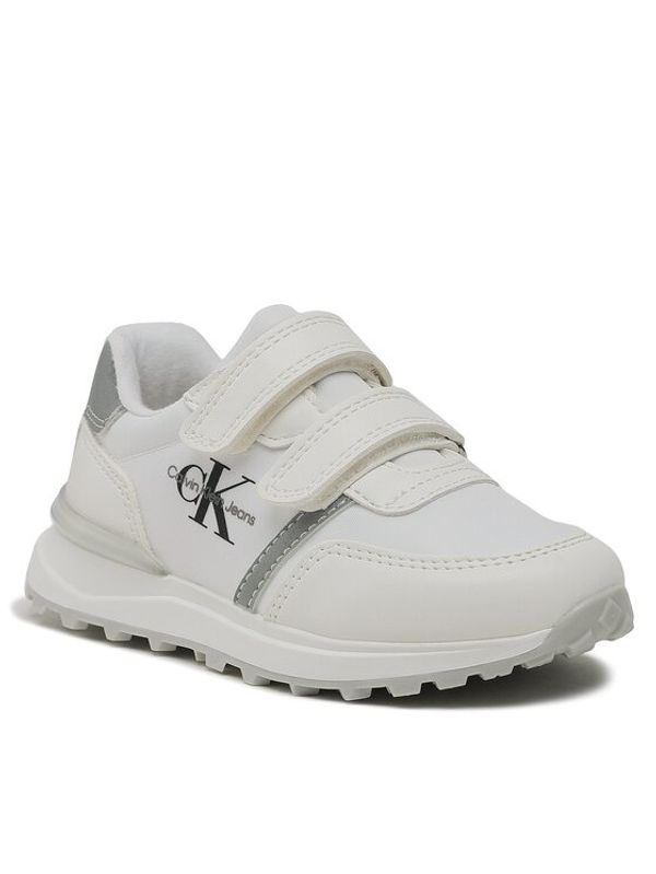 Calvin Klein Jeans Calvin Klein Jeans Сникърси Low Cut Valcero Sneaker V1B9-80573-1594X S Бял