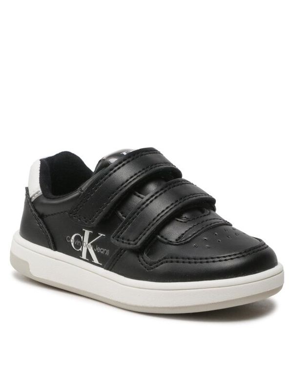Calvin Klein Jeans Calvin Klein Jeans Сникърси Low Cut Velcro Sneaker V1X9-80548-1355 S Черен