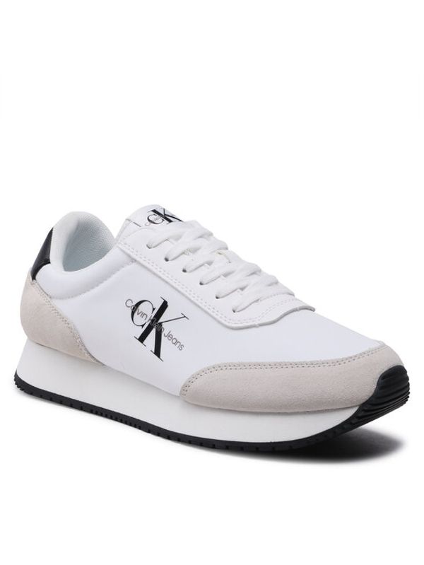 Calvin Klein Jeans Calvin Klein Jeans Сникърси Retro Runner Su-Ny Mono YM0YM00683 Бял