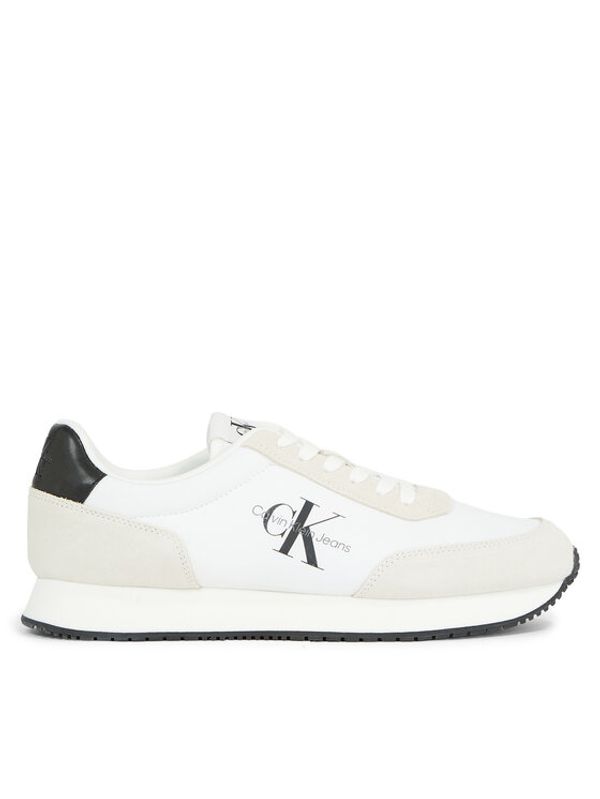 Calvin Klein Jeans Calvin Klein Jeans Сникърси Retro Runner Su-Ny Mono YM0YM00746 Бял