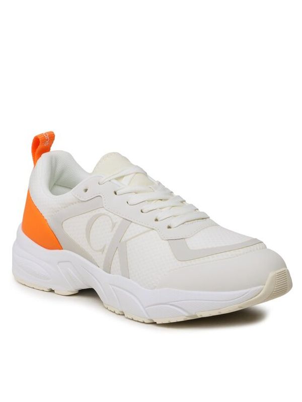 Calvin Klein Jeans Calvin Klein Jeans Сникърси Retro Tennis Mesh YM0YM00638 Бял