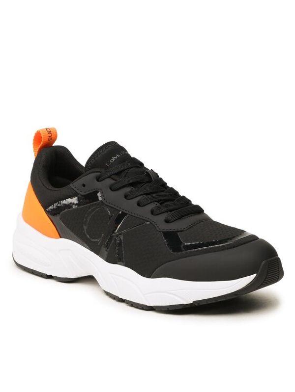 Calvin Klein Jeans Calvin Klein Jeans Сникърси Retro Tennis Mesh YM0YM00638 Черен
