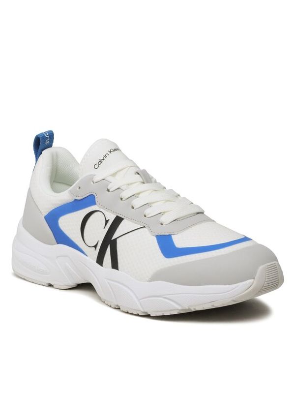 Calvin Klein Jeans Calvin Klein Jeans Сникърси Retro Tennis Mesh YM0YM00638 Сив