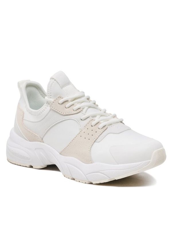 Calvin Klein Jeans Calvin Klein Jeans Сникърси Retro Tennis Sock W YW0YW00892 Бял