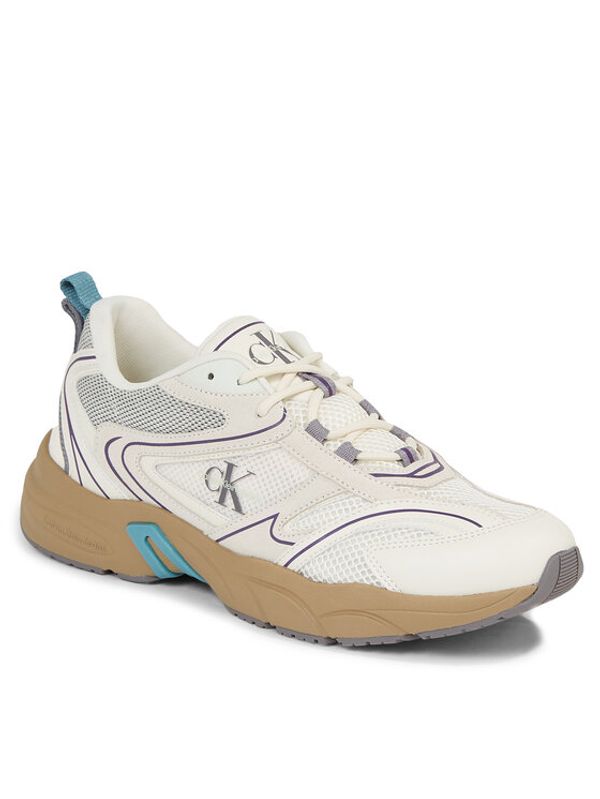 Calvin Klein Jeans Calvin Klein Jeans Сникърси Retro Tennis Su-Mesh Wn YM0YM00589 Бял