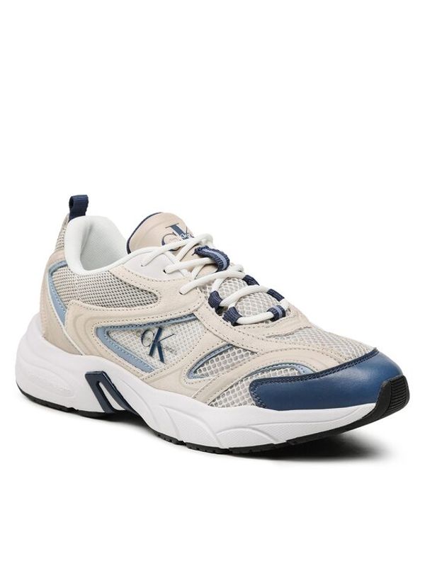 Calvin Klein Jeans Calvin Klein Jeans Сникърси Retro tennis Su-Mesh YM0YM00589 Бежов