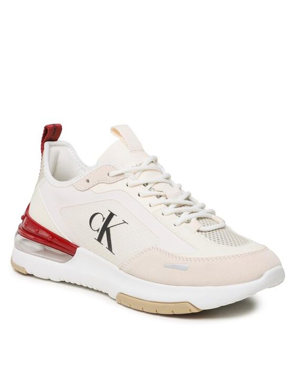 Calvin Klein Jeans Calvin Klein Jeans Сникърси Sporty Runner Comfair Xray YM0YM00630 Екрю