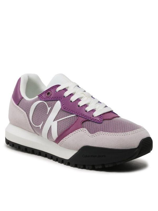 Calvin Klein Jeans Calvin Klein Jeans Сникърси Toothy Runner Bold Mono YW0YW00884 Виолетов
