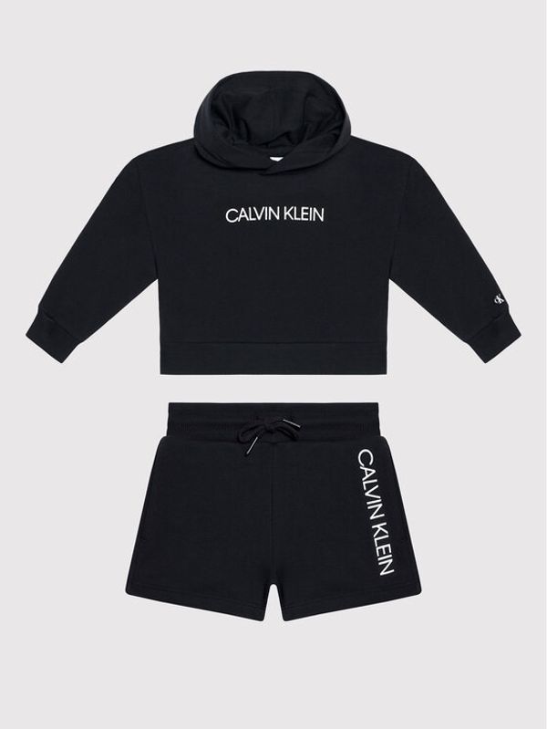 Calvin Klein Jeans Calvin Klein Jeans Спортен екип Logo Boxy IG0IG01061 Черен Regular Fit